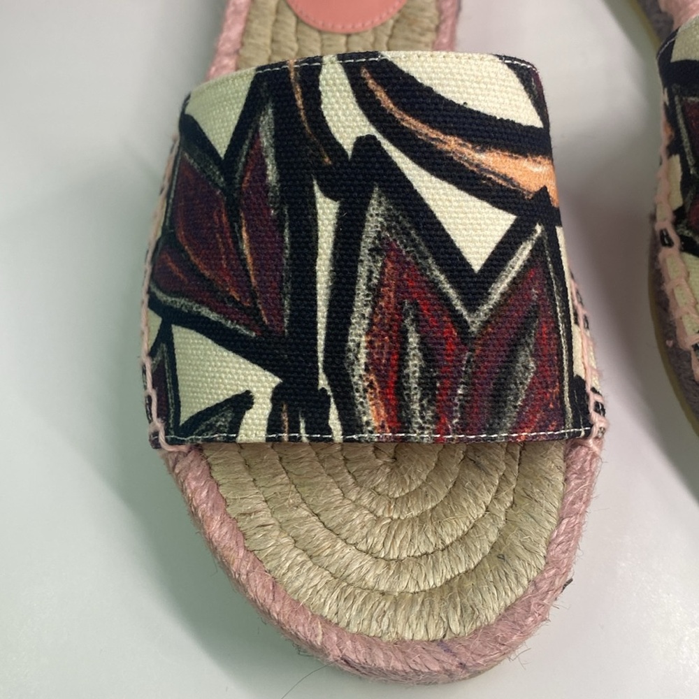 New Authentic FERRAGAMO Cabrera Espadrille Slide Sandal (Women) - Picture 15 of 16